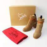 ：Christian Louboutin クリスチャンルブタン 3181111 TRAPEURDEKOI 70 ショートブーツ