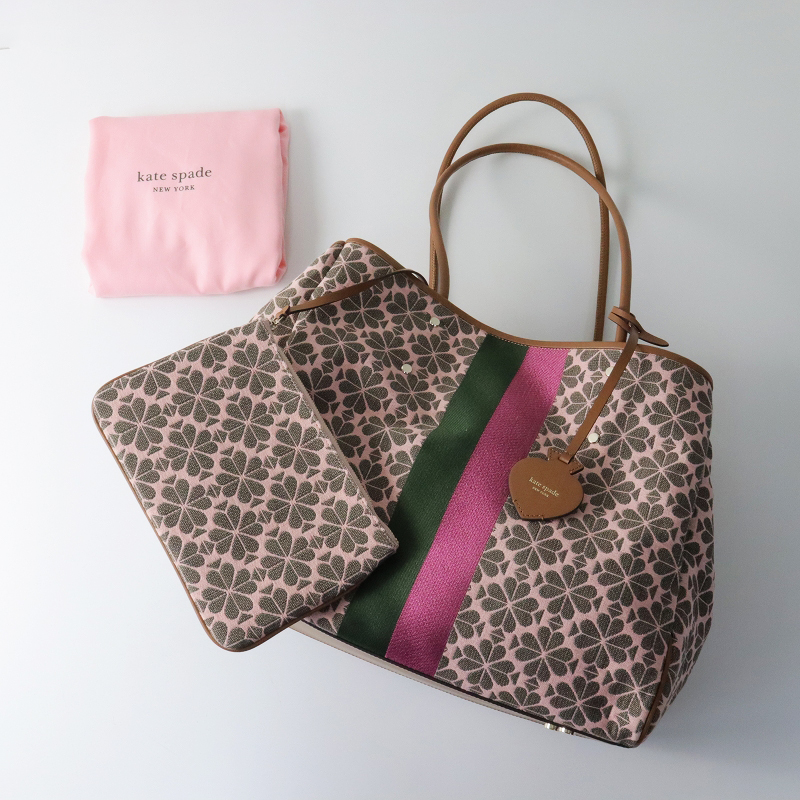 ケイトスペード Kate spade スペード フラワー ジャガード トートバッグ « ブランド衣類 宅配買取専門店 TRESOR