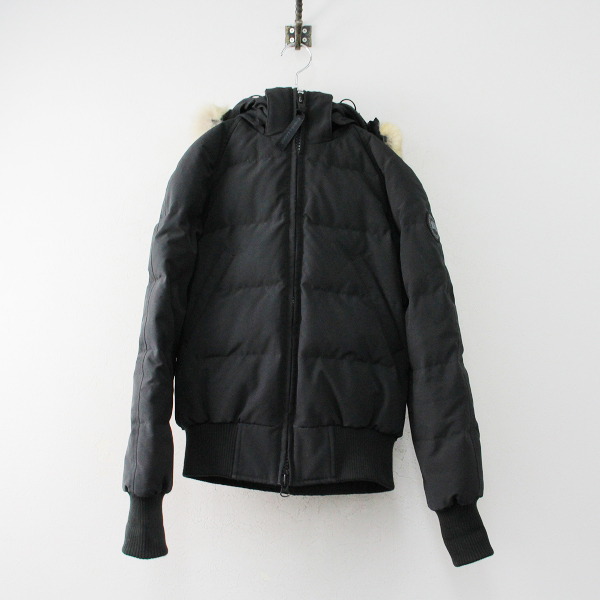 CANADA GOOSE カナダグース 7900LB SAVONA BOMBER BLACK LABEL ファー付きダウンジャケット « ブランド衣類  宅配買取専門店 TRESOR