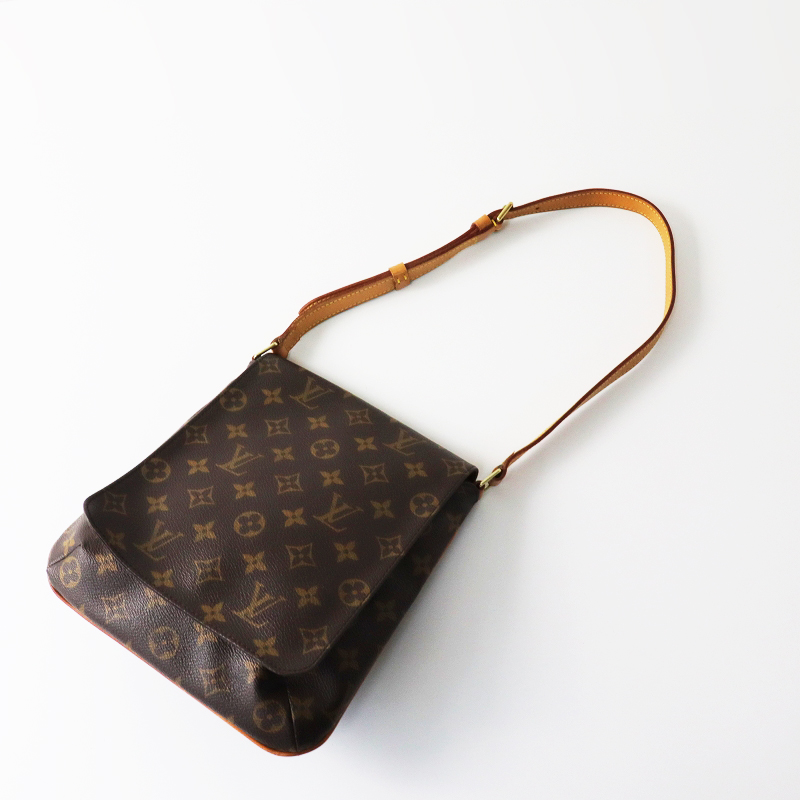 鑑定済】ルイヴィトン モノグラム ミュゼット サルサ ショルダーバッグ  