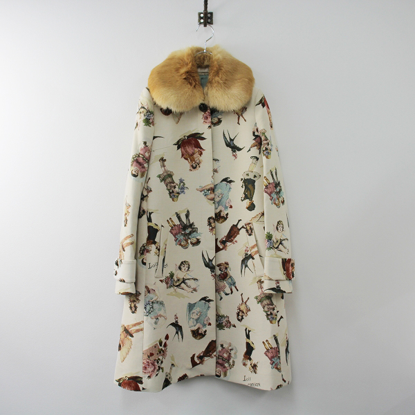 Lois CRAYON ロイスクレヨン Dreamin ドリーミン ファー付きゴブラン  