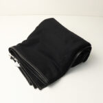 アソースメレ ASAUCE MELER レザートリミング 大判カシミヤストール