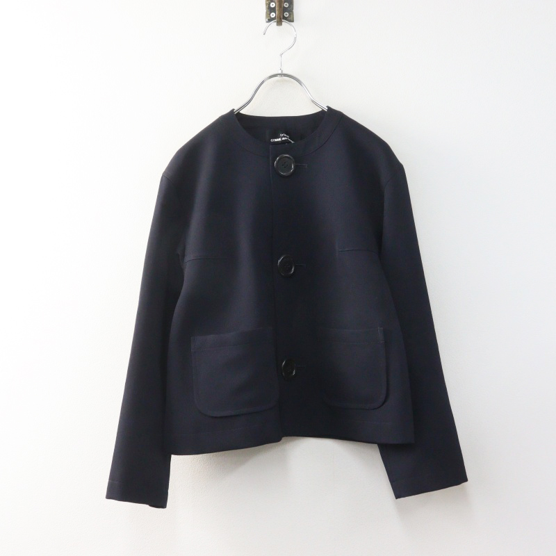 トリココムデギャルソン tricot COMME des GARCONS ウールギャバ後染